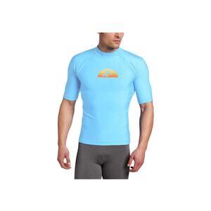 Kanu Surf Men's  Medium Mercury UPF 50+ Sun Protective Rashguard Swim Shirt